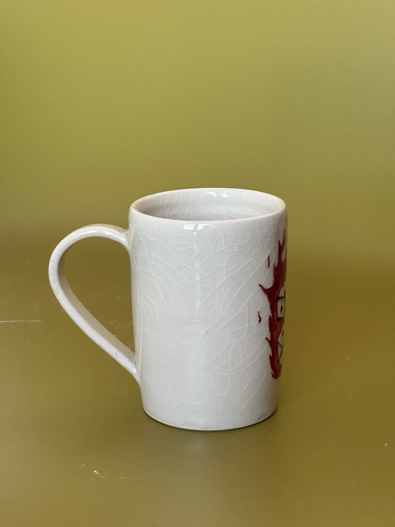 Flaming dice mug - Image 2