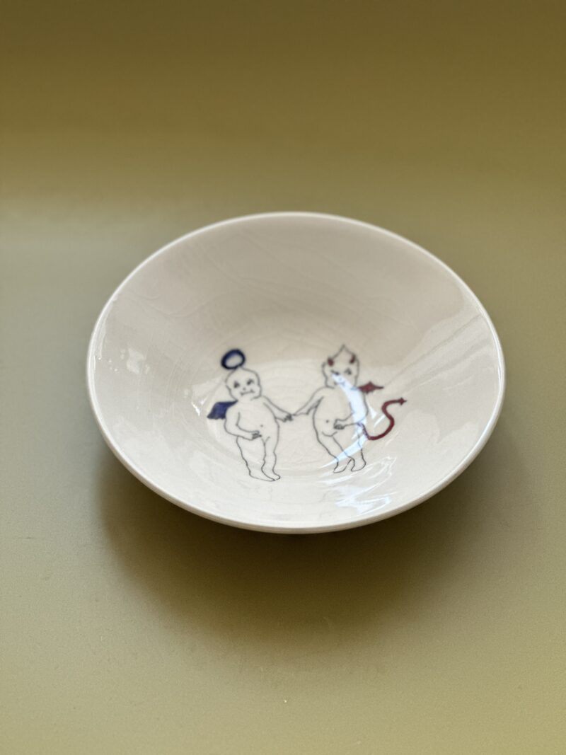 Angel & Devil bowl