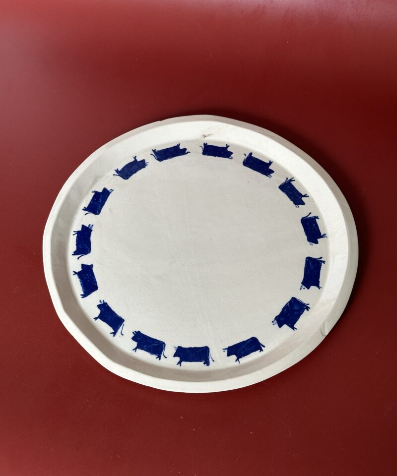 Cow plate #1