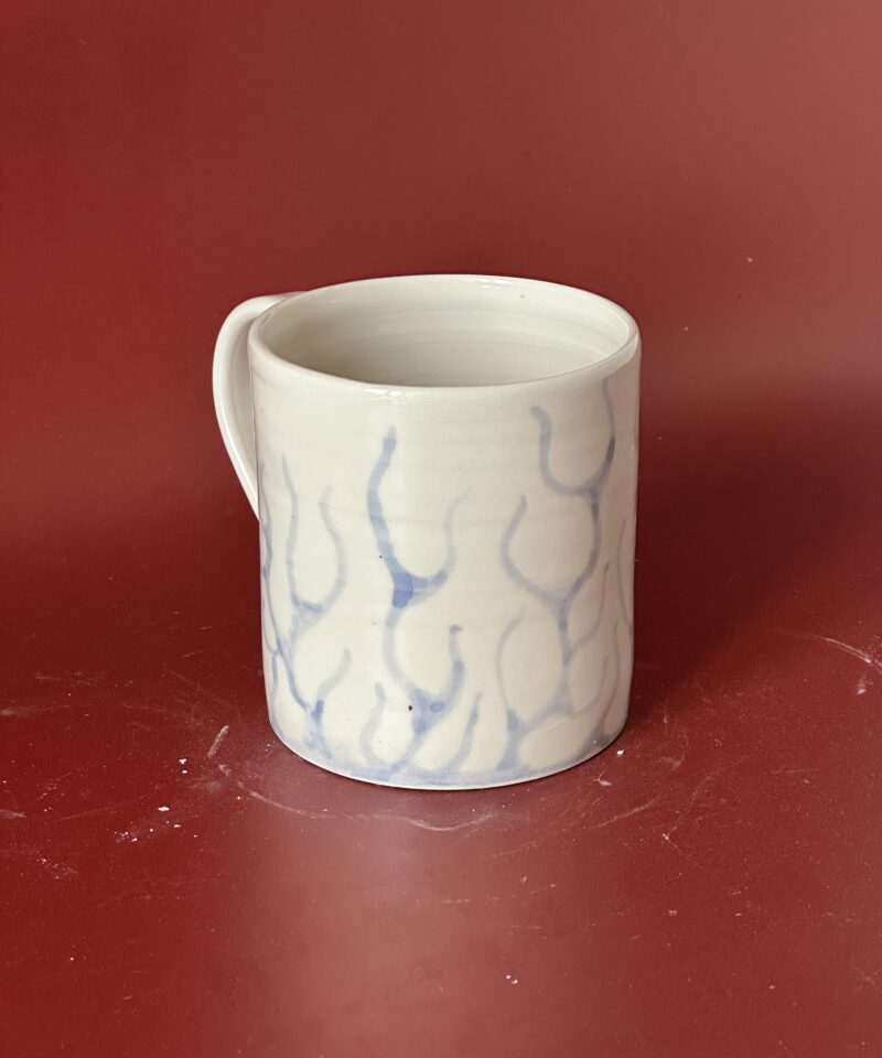 Pinstripe Flames Mug #4